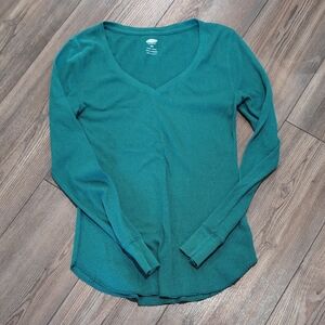 Old Navy V-neck Thermal Top Small